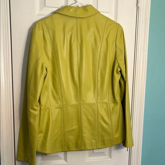 Liz Claiborne Leather Jacket - Picture 3 of 3